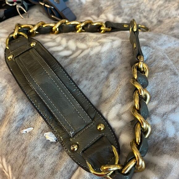 Novelty replacement handbag/shoulder bag strap olive - Picture 1 of 4